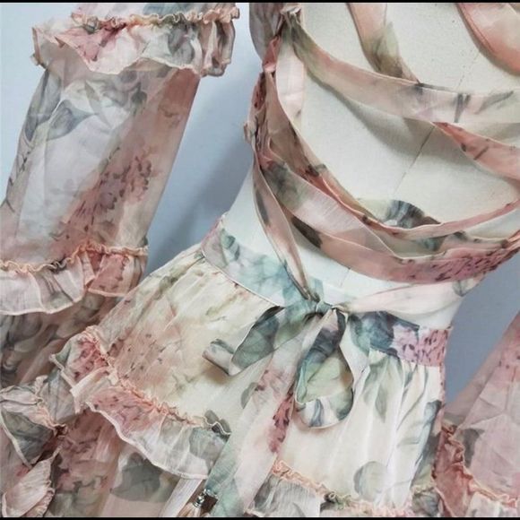 Floral Ruffle Dress - Picture 3 of 7